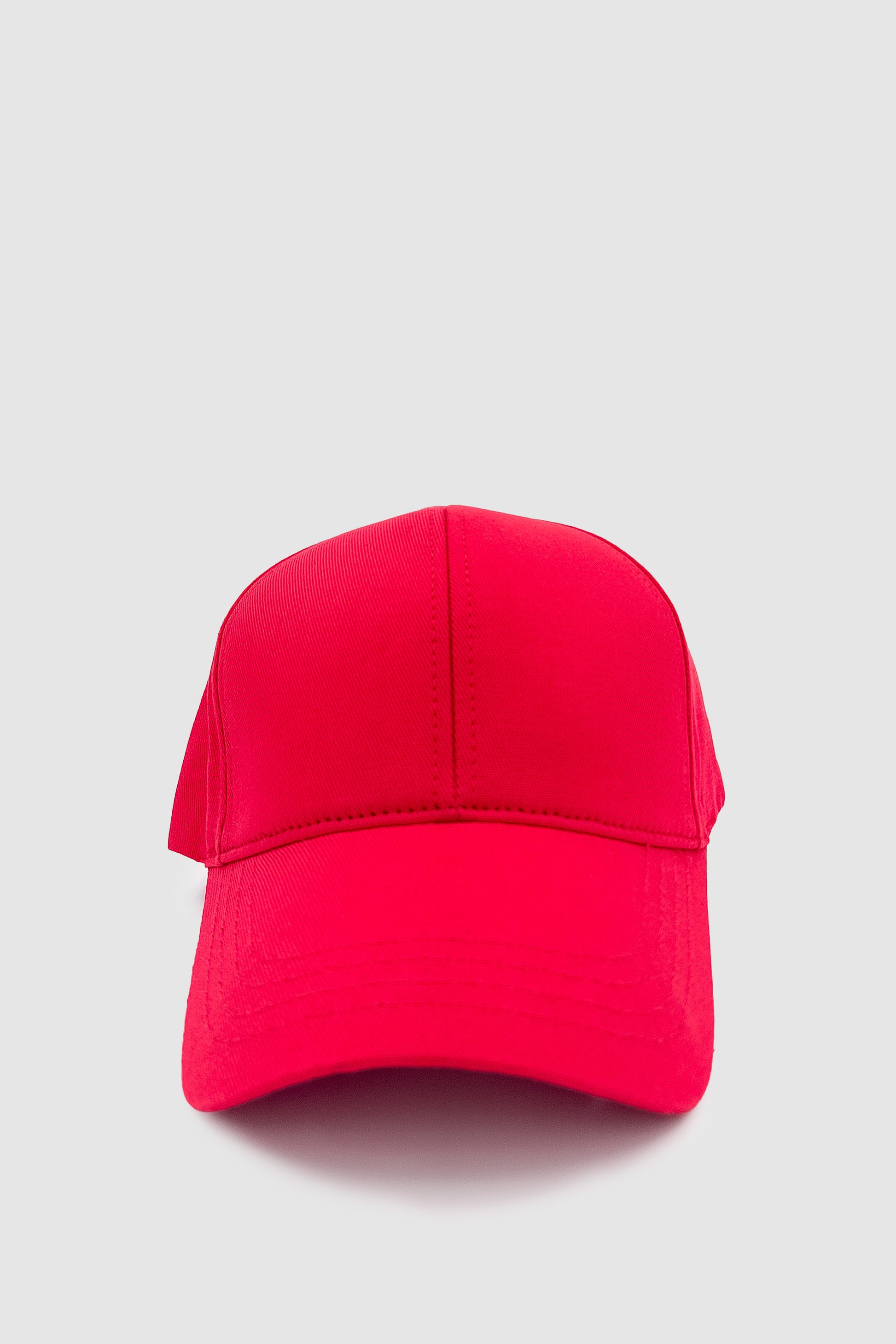 Basic Ayarlanabilir Unisex Spor, Günlük ve Outdoor Şapka / Kep Kırmızı