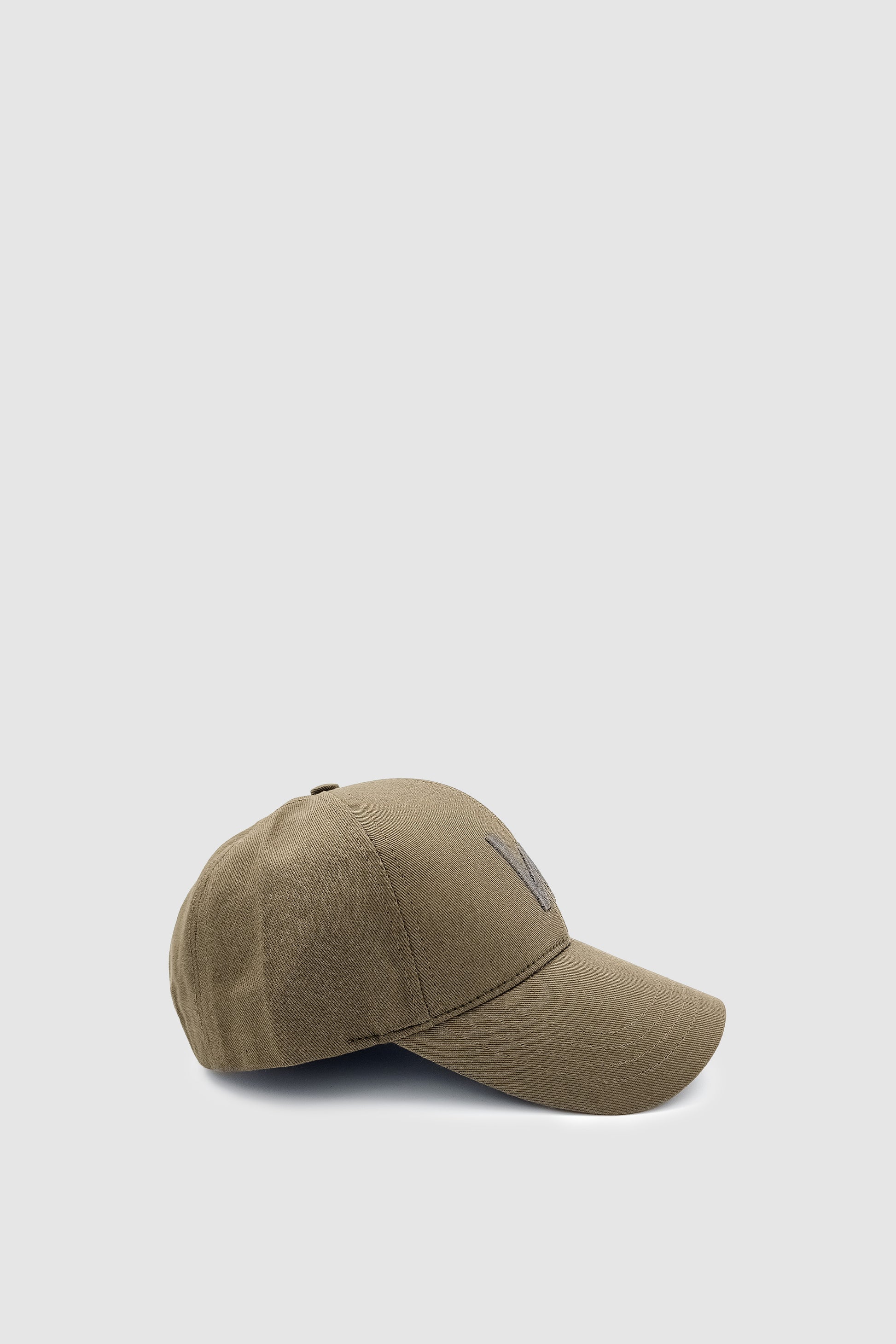 W Nakışlı Ayarlanabilir Unisex Spor, Günlük ve Outdoor Şapka / Kep Haki
