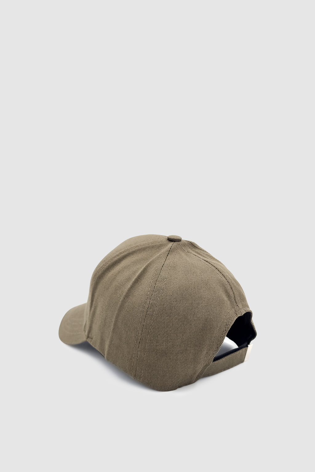 W Nakışlı Ayarlanabilir Unisex Spor, Günlük ve Outdoor Şapka / Kep Haki-Siyah