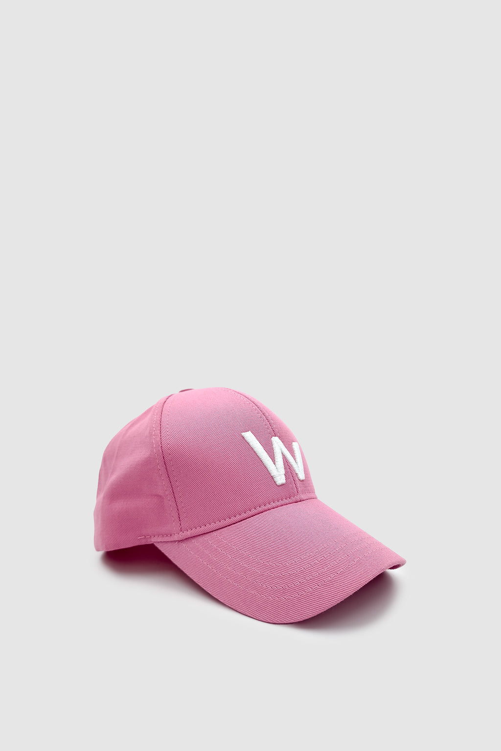 W Nakışlı Ayarlanabilir Unisex Spor, Günlük ve Outdoor Şapka / Kep Pembe