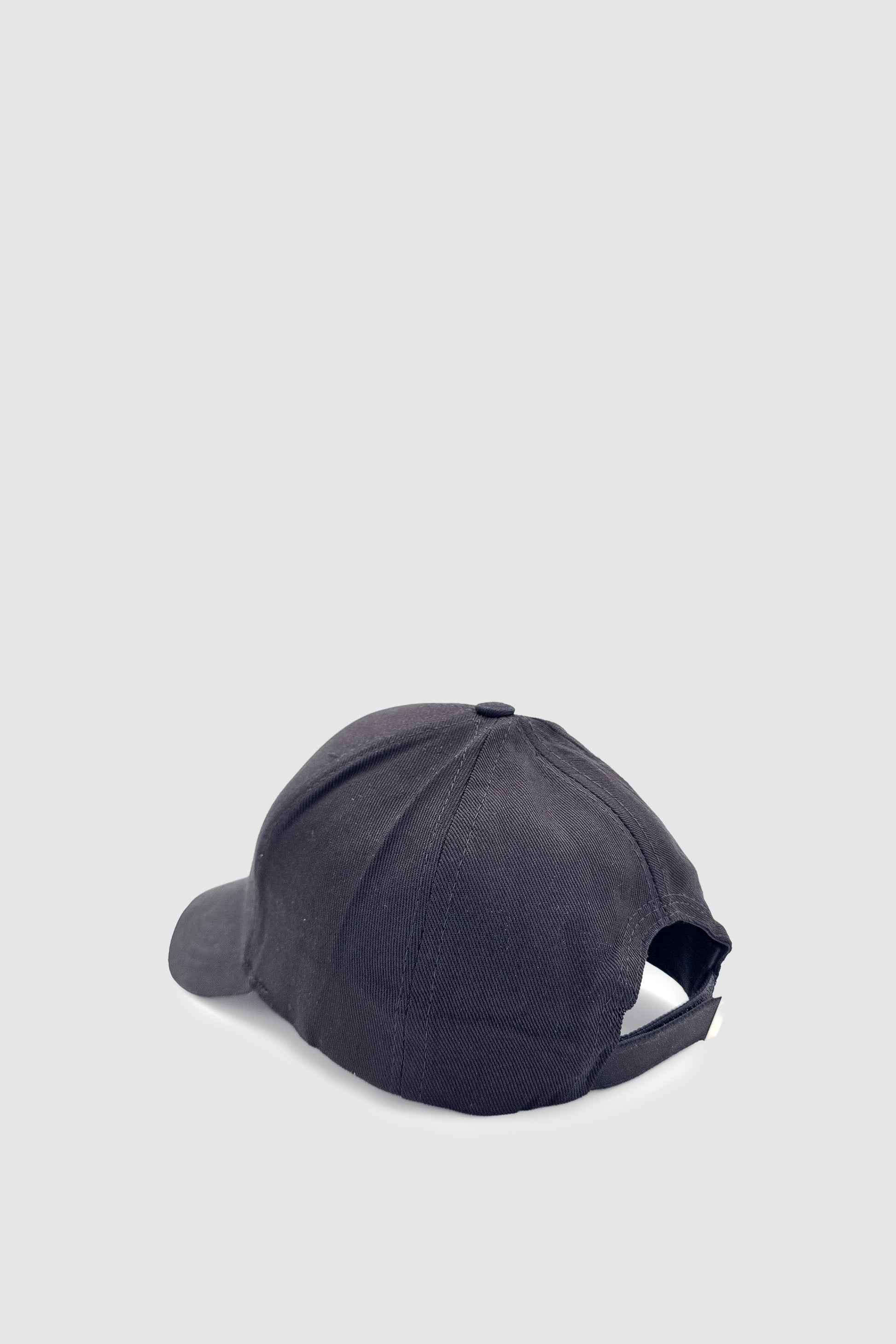 W Nakışlı Ayarlanabilir Unisex Spor, Günlük ve Outdoor Şapka / Kep Siyah