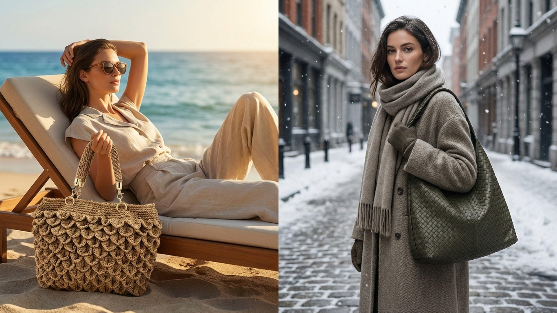 Mevsime Göre Çanta Seçimi: Yazın Hasır Kışın Deri Kullanımı