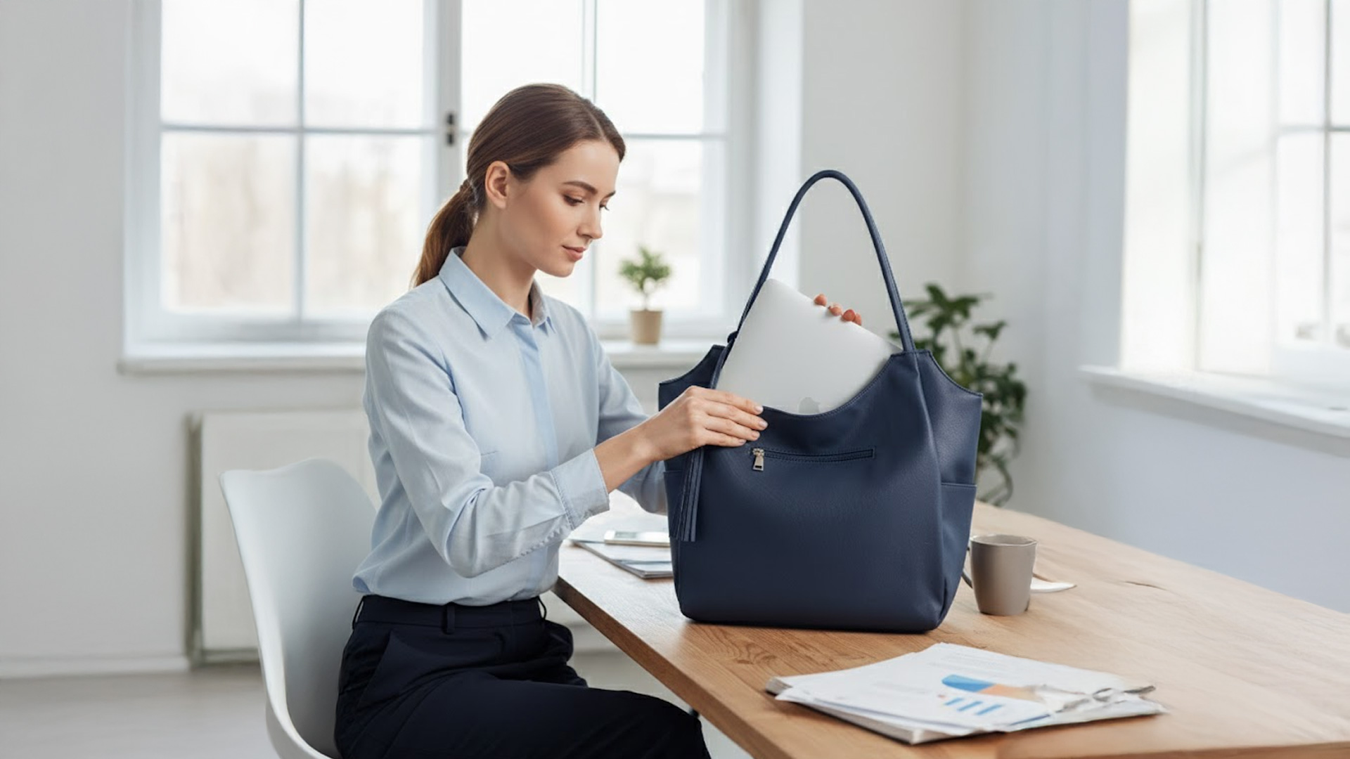 Laptop Sığan Şık Omuz Çantaları: İş Kadını Rehberi