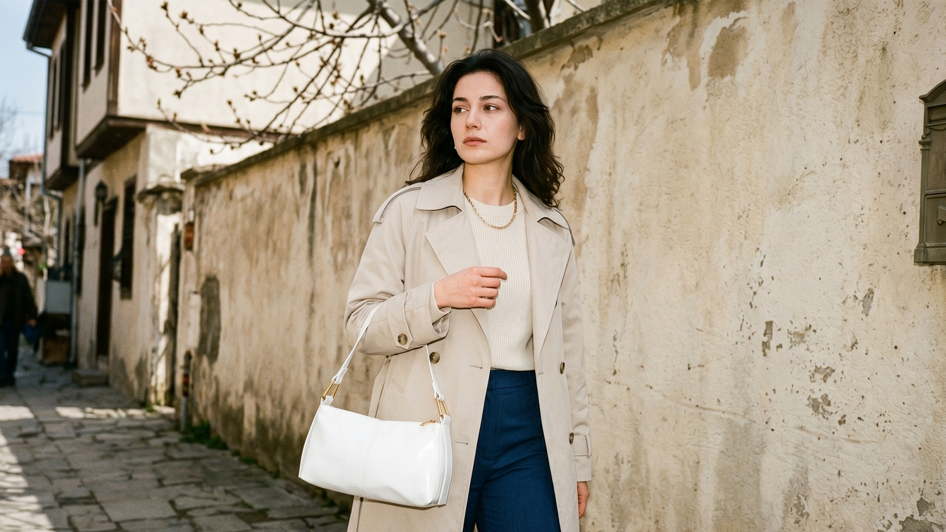 Beyaz Kadın Çanta Her Mevsimin Kurtarıcısı Minimalist ve Temiz Bir Görünüm - Wuclo